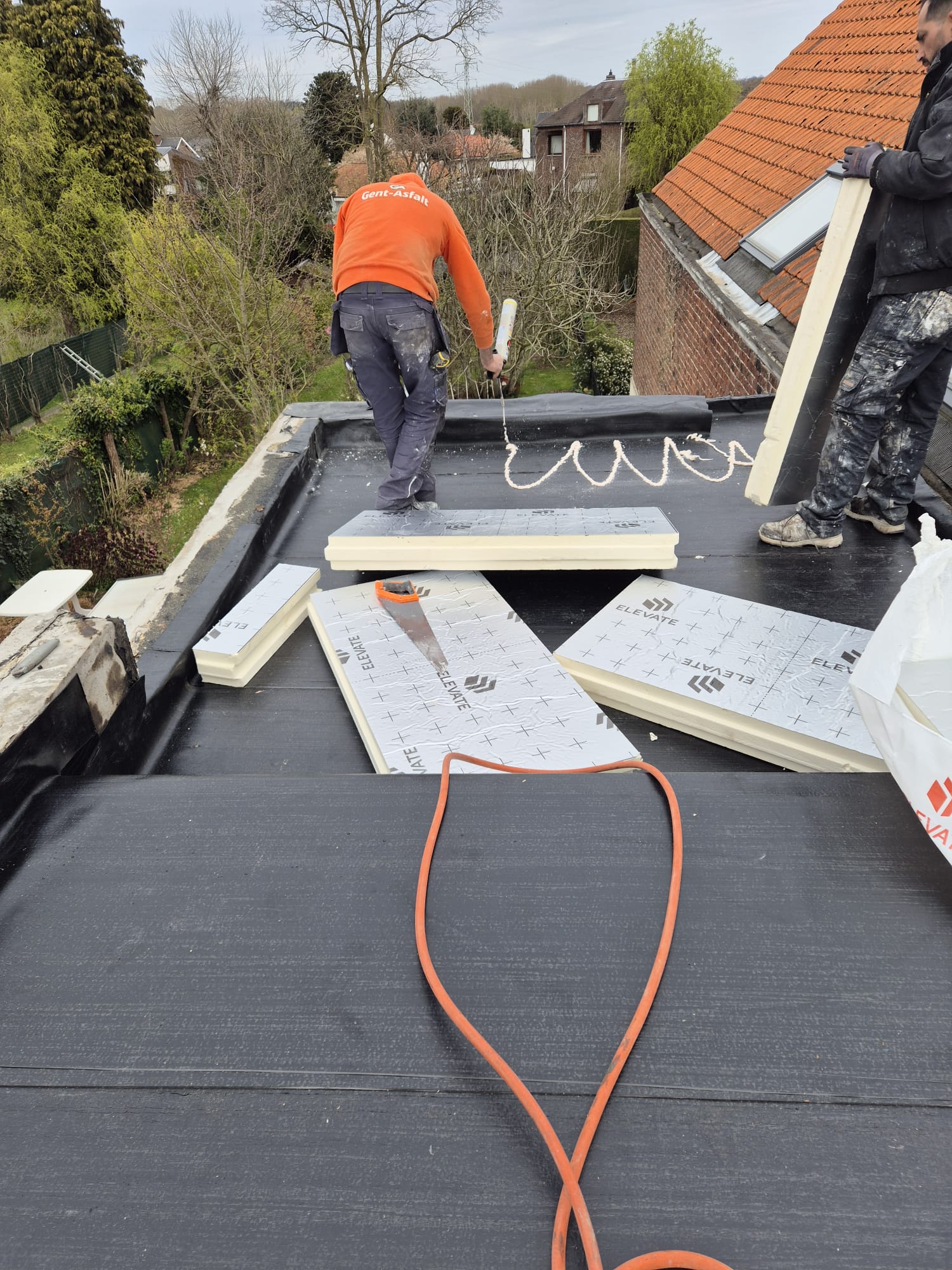 Plat dak EPDM